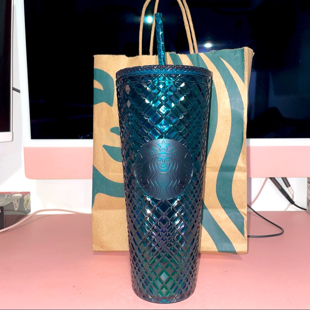 Starbucks Holiday 2021 Jeweled Cold Cup 24oz